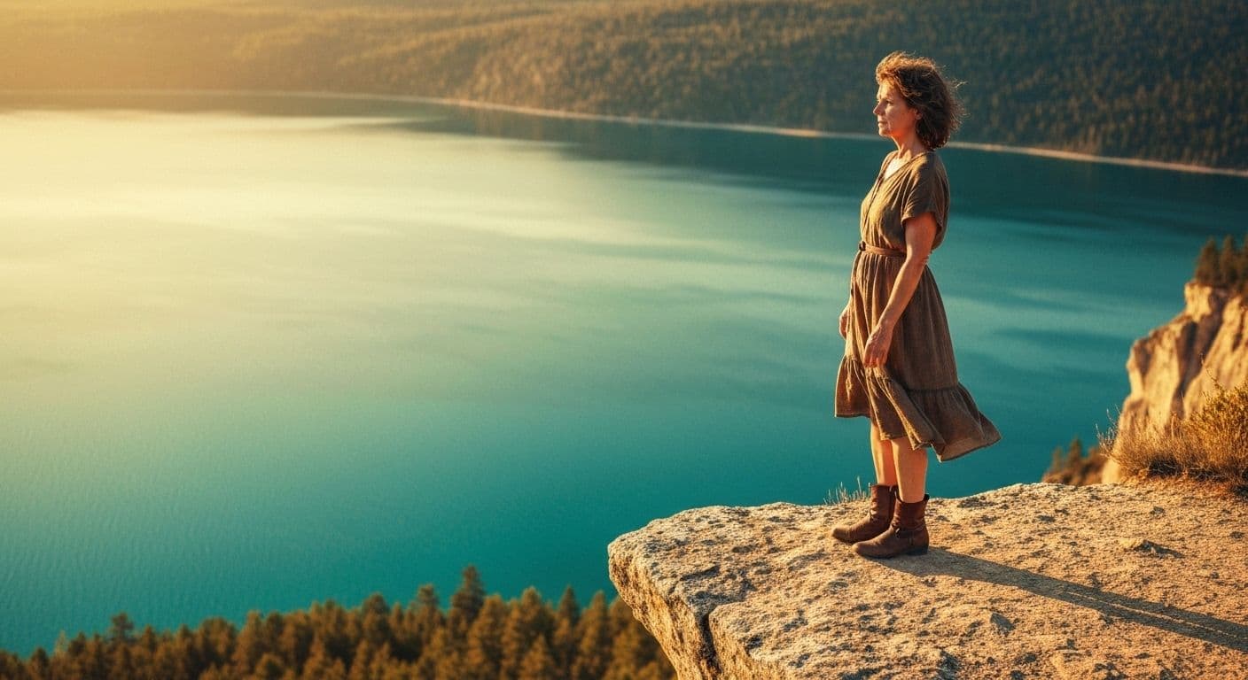 Person rebuilding confidence after a relationship ends through self-reflection and personal growth activities