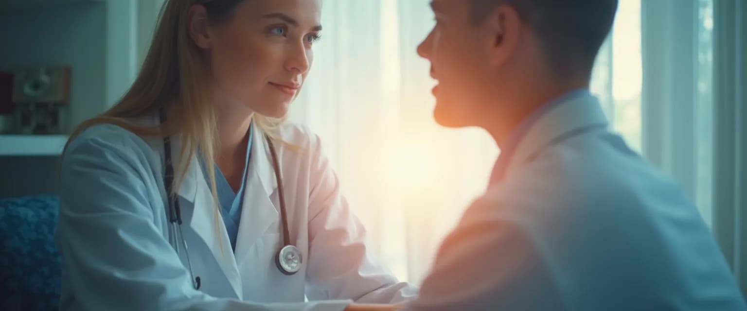 Healthcare provider demonstrating examples of self-awareness in patient interaction