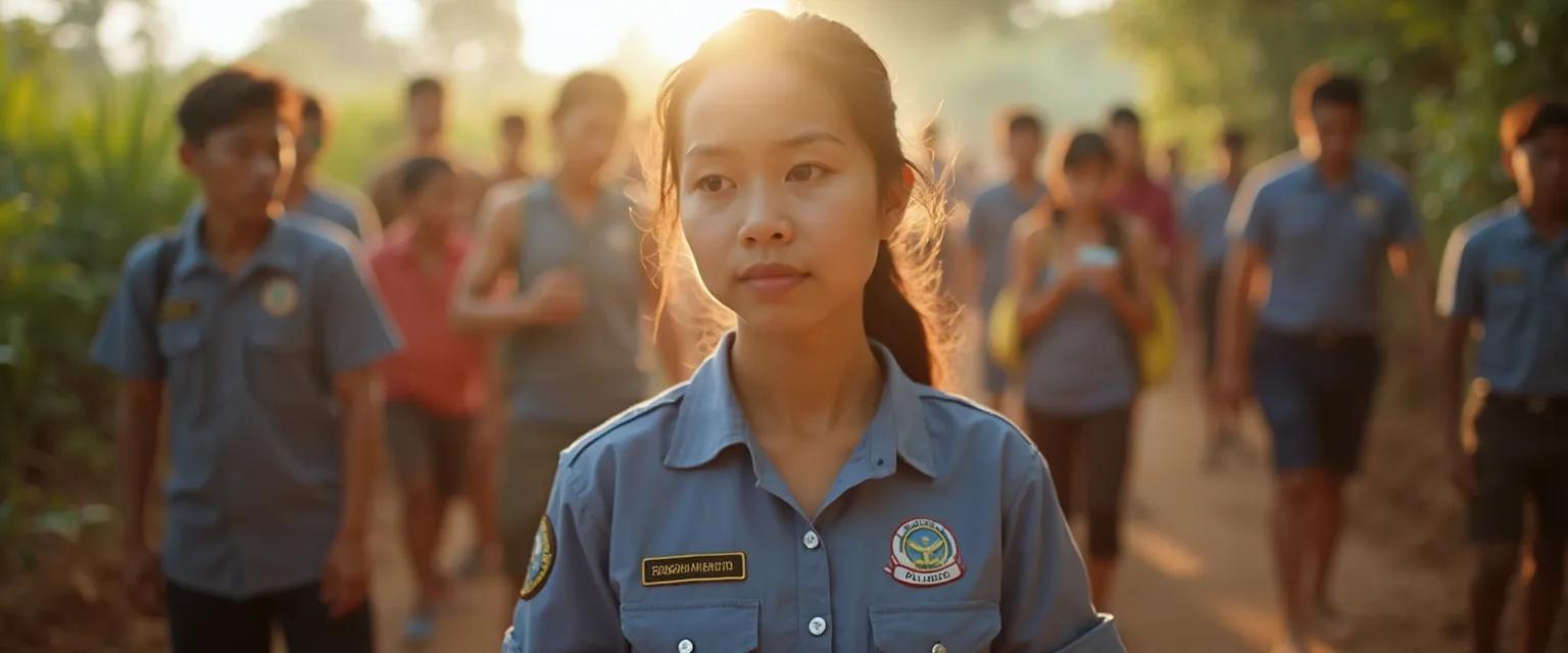 Students developing self-awareness in NSTP leadership roles while managing community service projects