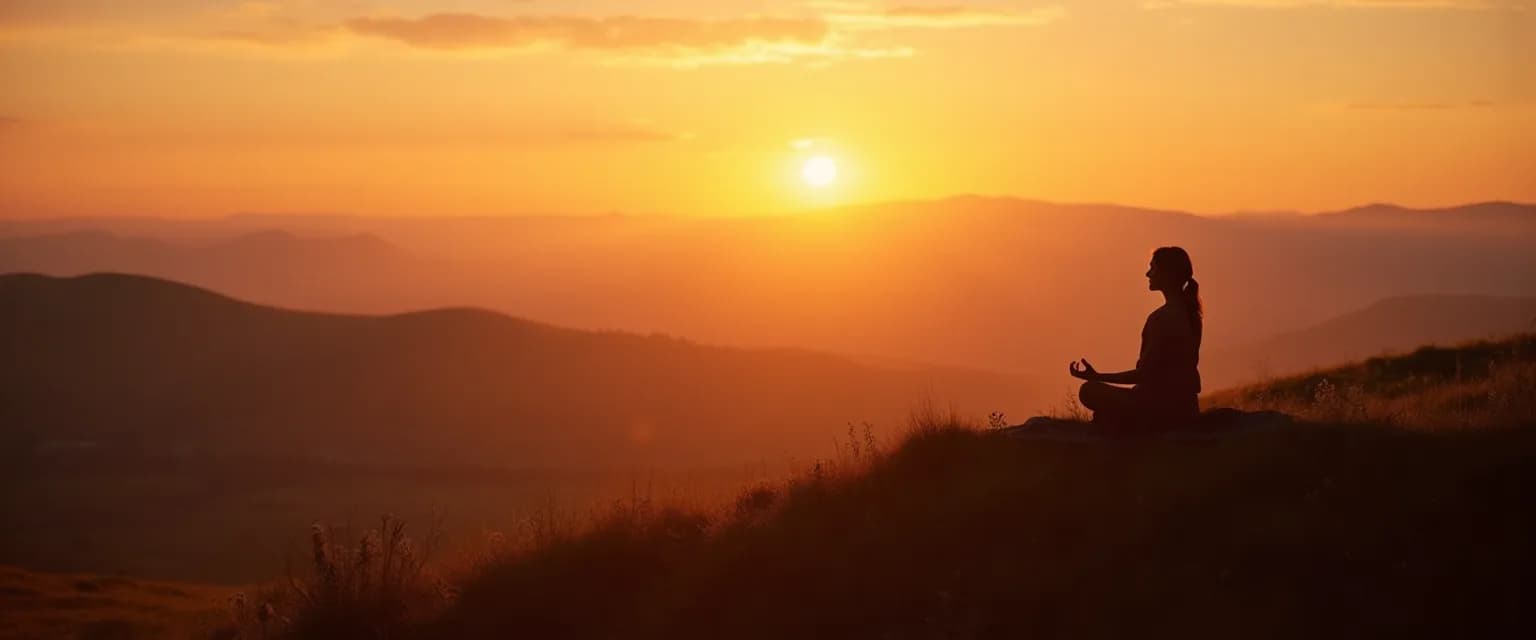 Person practicing modified Palouse Mindfulness techniques for chronic pain relief