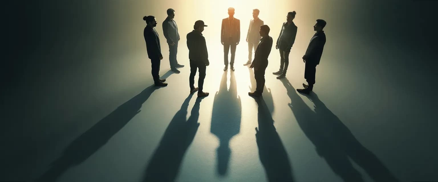 Team members engaging in self-awareness group exercises that overcome hidden dynamics