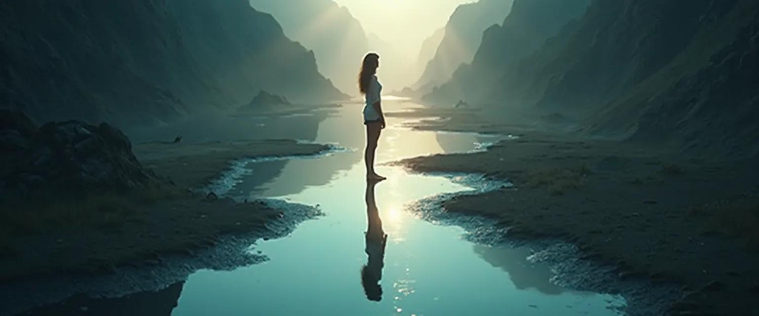 Diagram showing the significance of self-awareness in the decision-making process