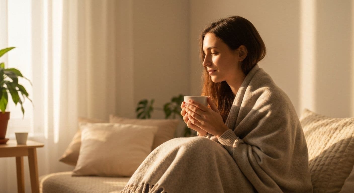 Person practicing self-compassion during breakup bootcamp recovery with gentle mindfulness techniques