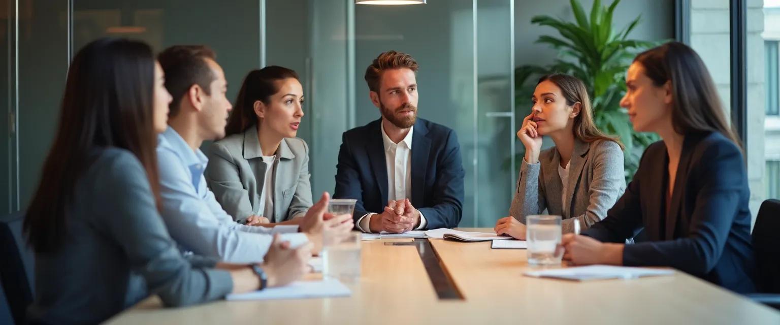 Professional using MindTools active listening techniques during workplace conversation