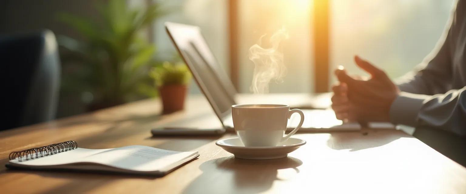 Professional taking a 5-minute microbreak to build emotional resilience at work