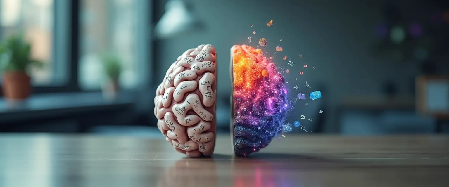 Diagram showing the relationship between intelligence and emotional intelligence in workplace success
