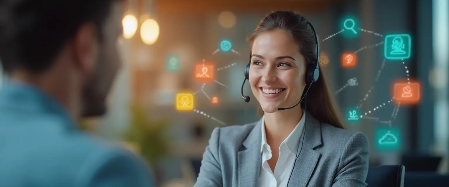 Customer service representative using EQ intelligence techniques during a challenging interaction