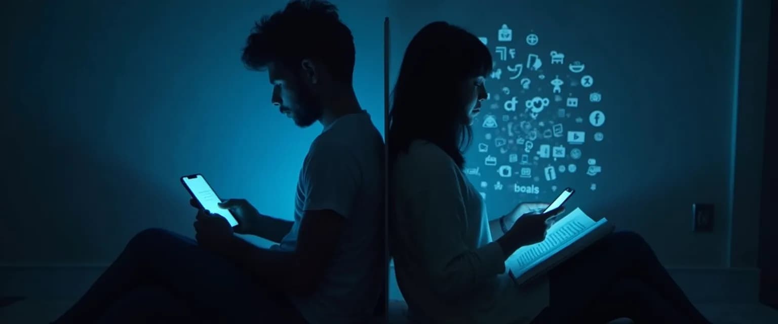 Person setting healthy boundaries with LDR breakup Reddit advice on smartphone