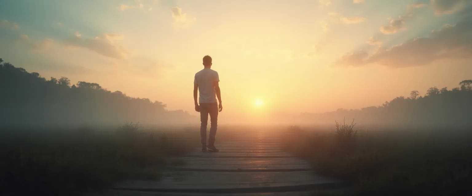 Person reflecting on how to get over a loss of a friend without closure