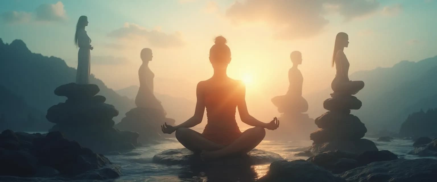 Person practicing ethical self-awareness with a compassionate mindset