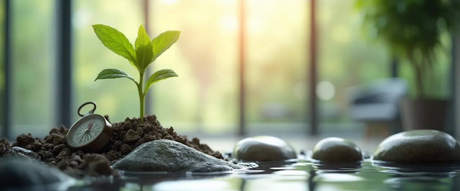 Professional practicing resilience to change in the workplace through daily rituals