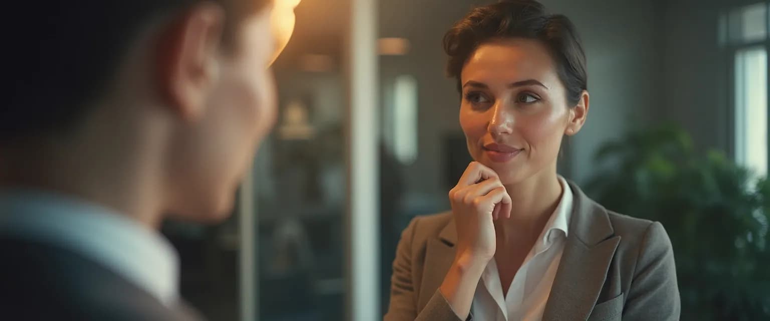 Professional using Tasha Eurich's self-awareness assessment for career development