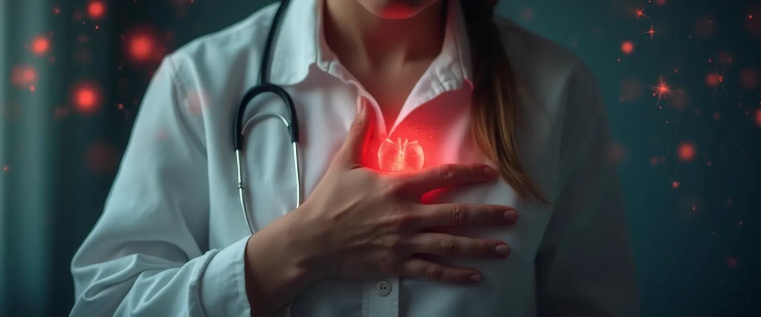 Woman experiencing physical symptoms of heartbreak - the truth about heartbreak beyond tears