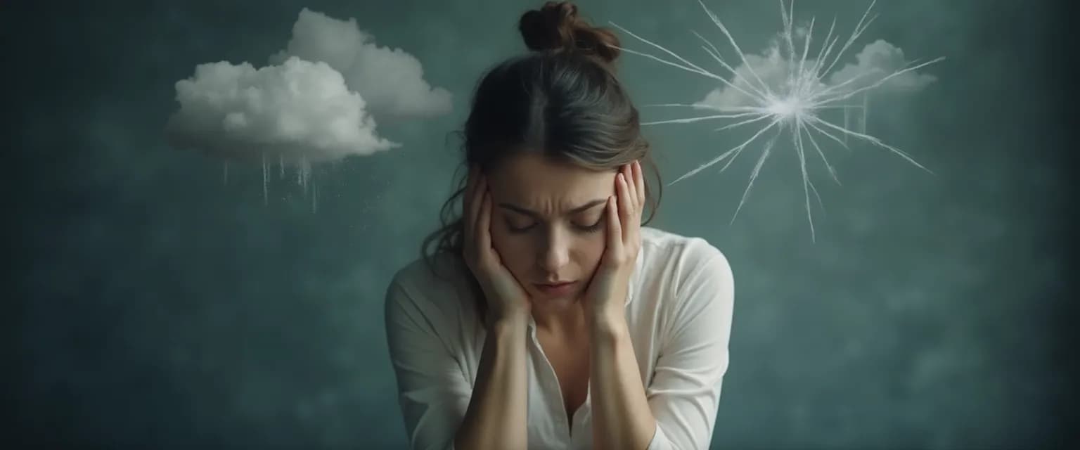 Person demonstrating emotional intelligence awareness of others by recognizing subtle facial expressions