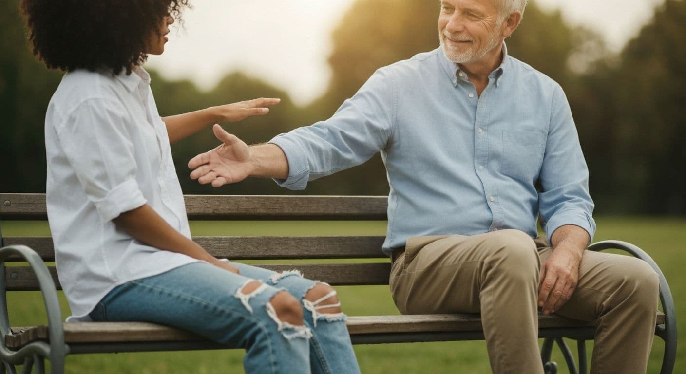 Person sending supportive text message with words to console a grieving friend who needs space