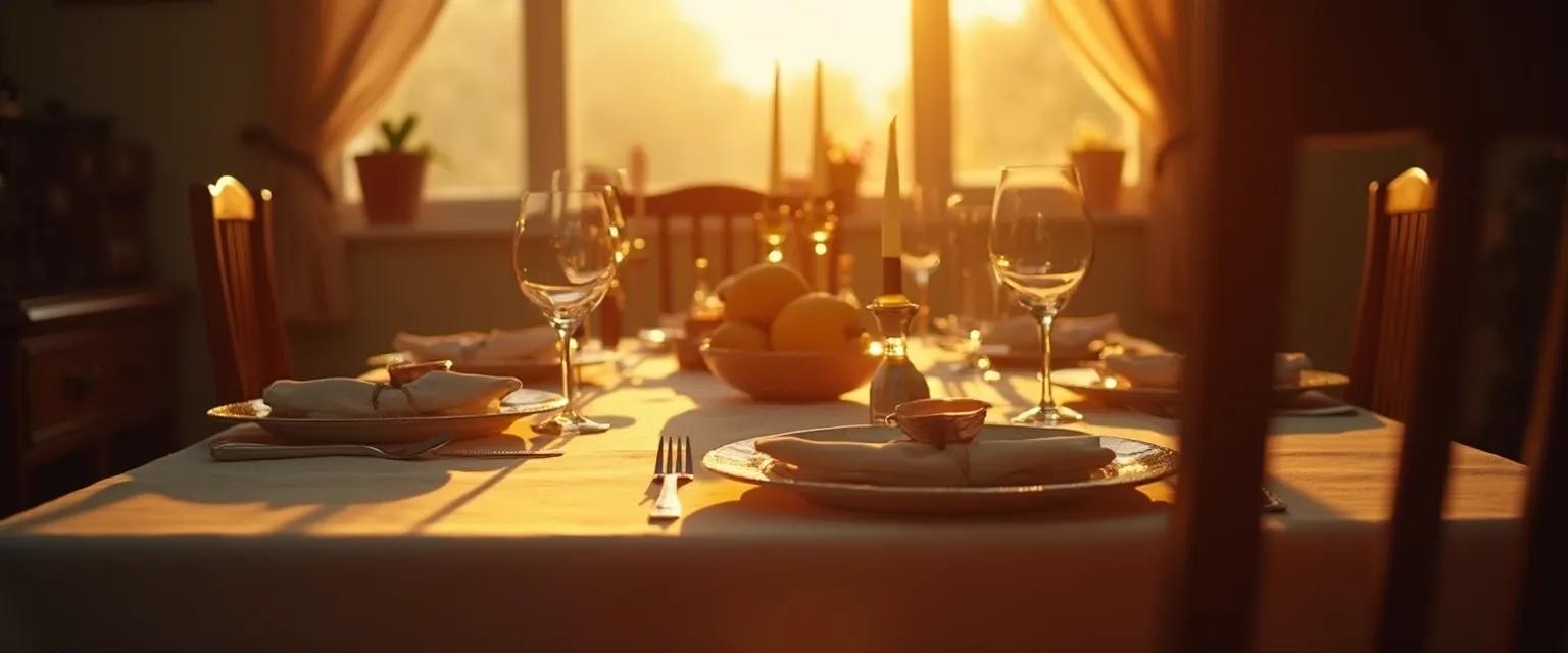 Person finding comfort at a table while grieving a spouse through mindful mealtime practices