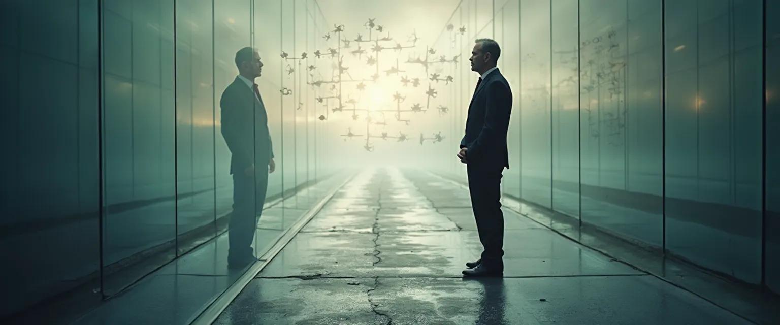 Professional demonstrating what is self-awareness in a workplace meeting scenario