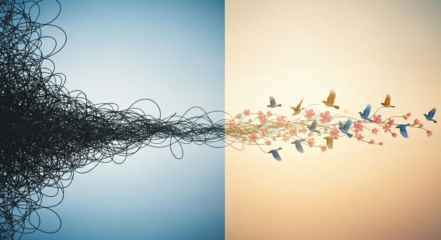 Person reflecting on heartbreak words and emotional language patterns after a breakup