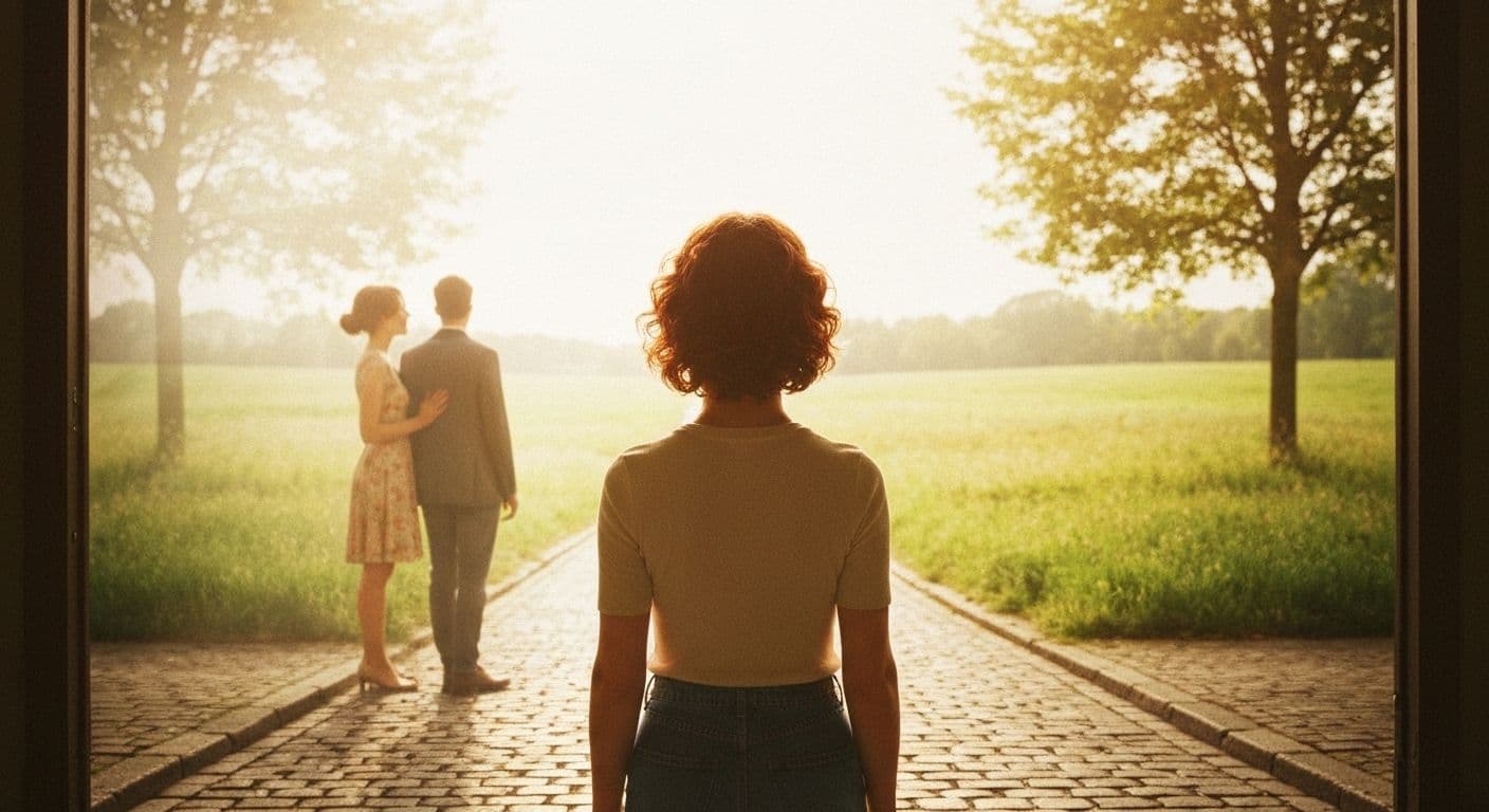 Person practicing mindfulness techniques for love is blind breakup recovery and moving forward