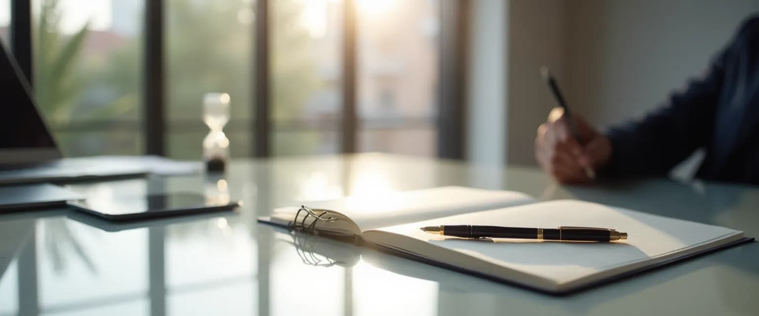 Forbes CEO practicing daily self-awareness exercises for better leadership