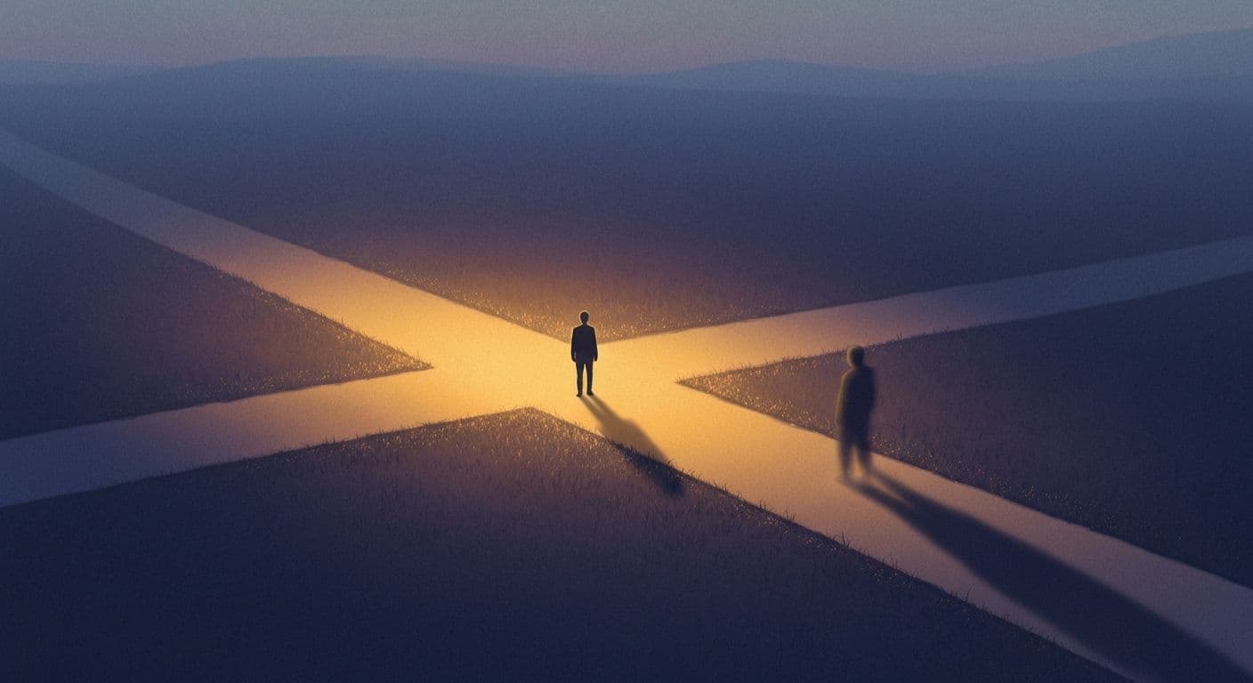 Person reflecting peacefully on love and heartbreak journey before starting new relationship