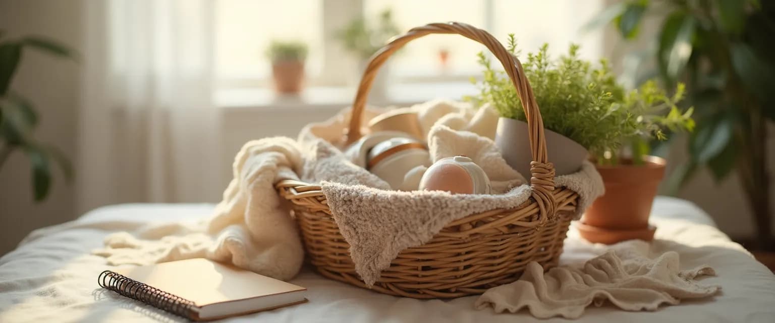 Thoughtful gift basket ideas to send to a friend who lost a parent