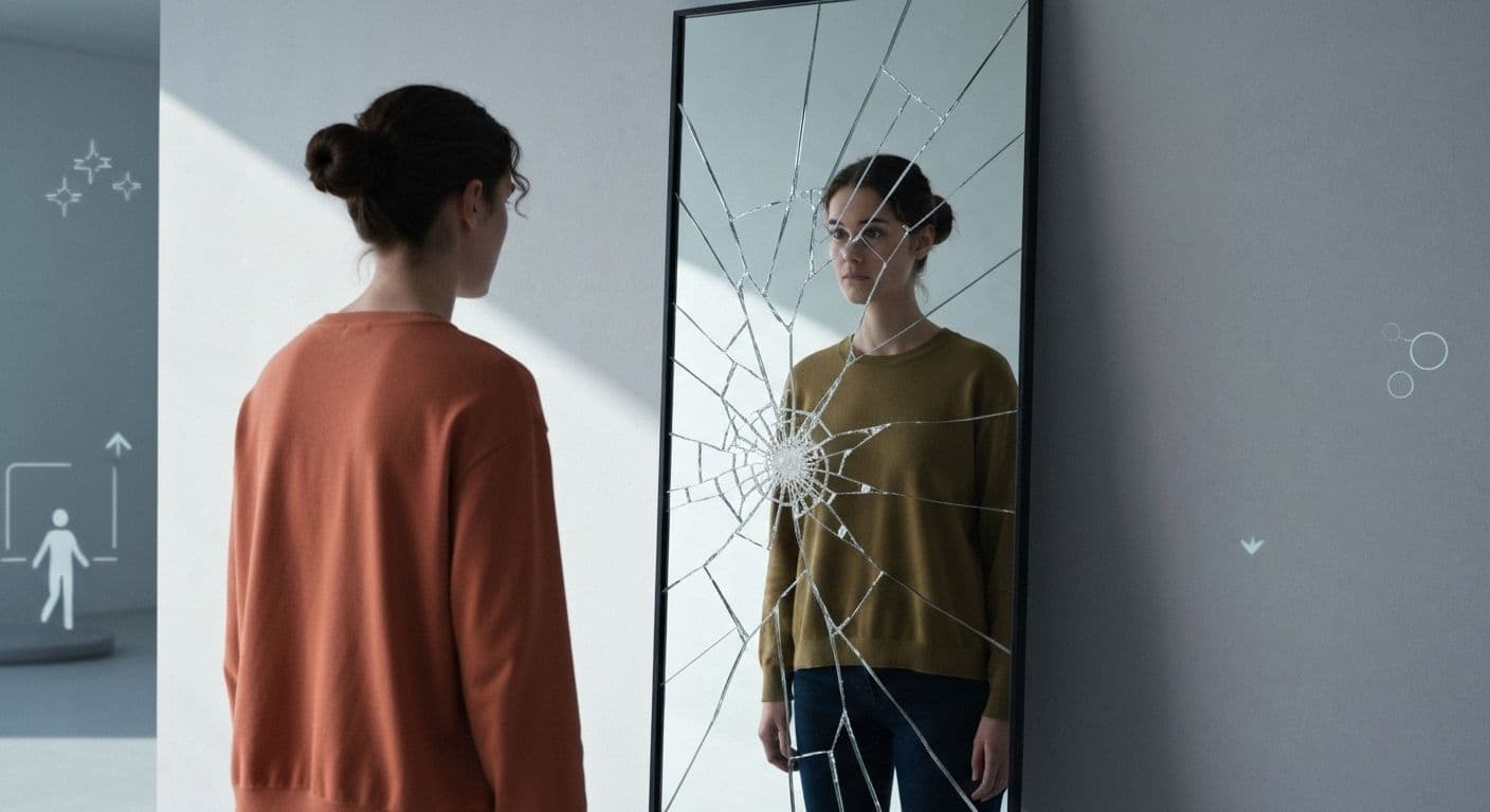 Person using smartphone app for EI self awareness training with brain-friendly micro-practices