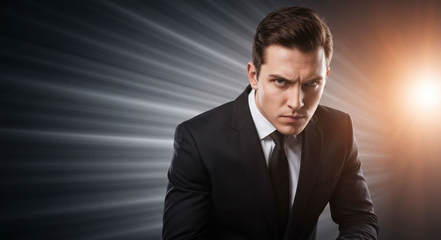 Person focused and productive showing how the mind works better under pressure with deadline motivation