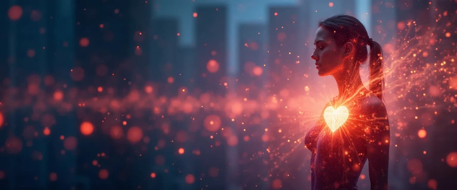 Person developing IQ and self-awareness through emotional intelligence exercises