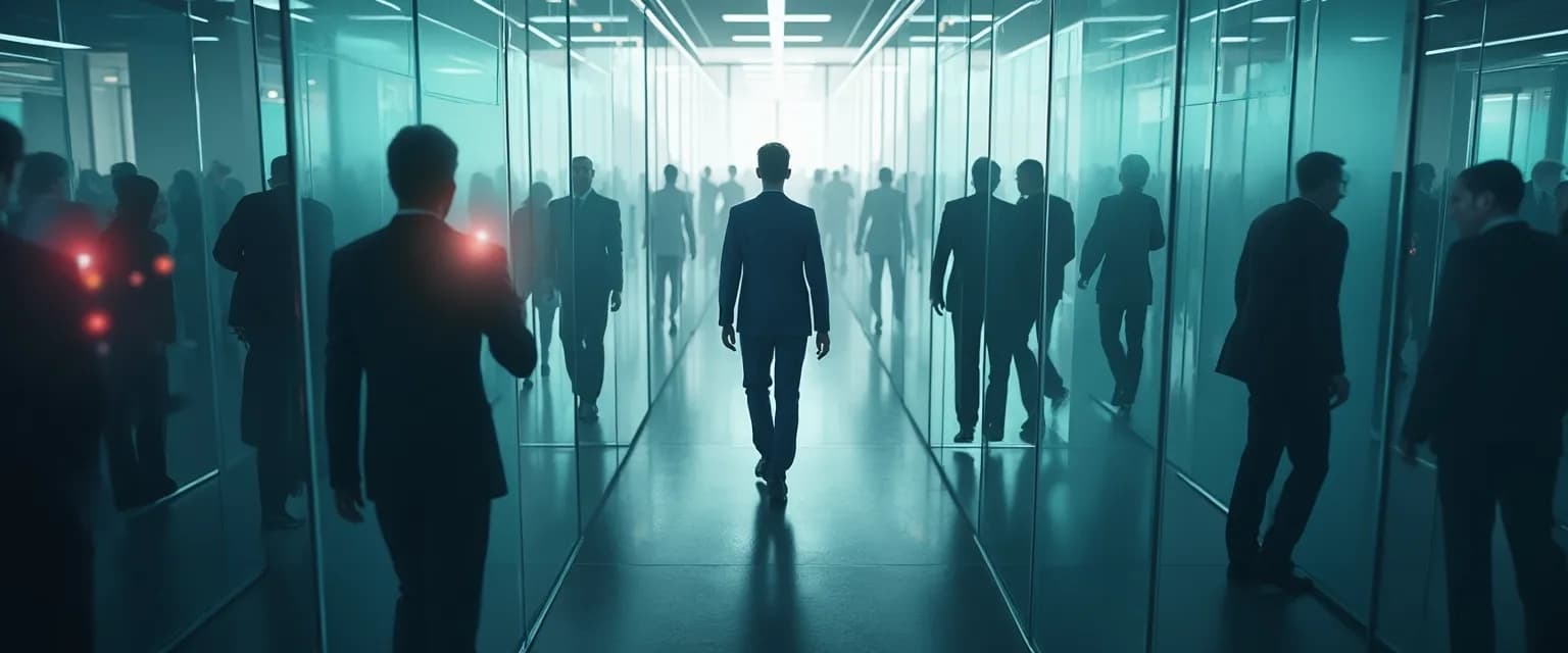 Professional navigating office politics with emotional intelligence in the workplace