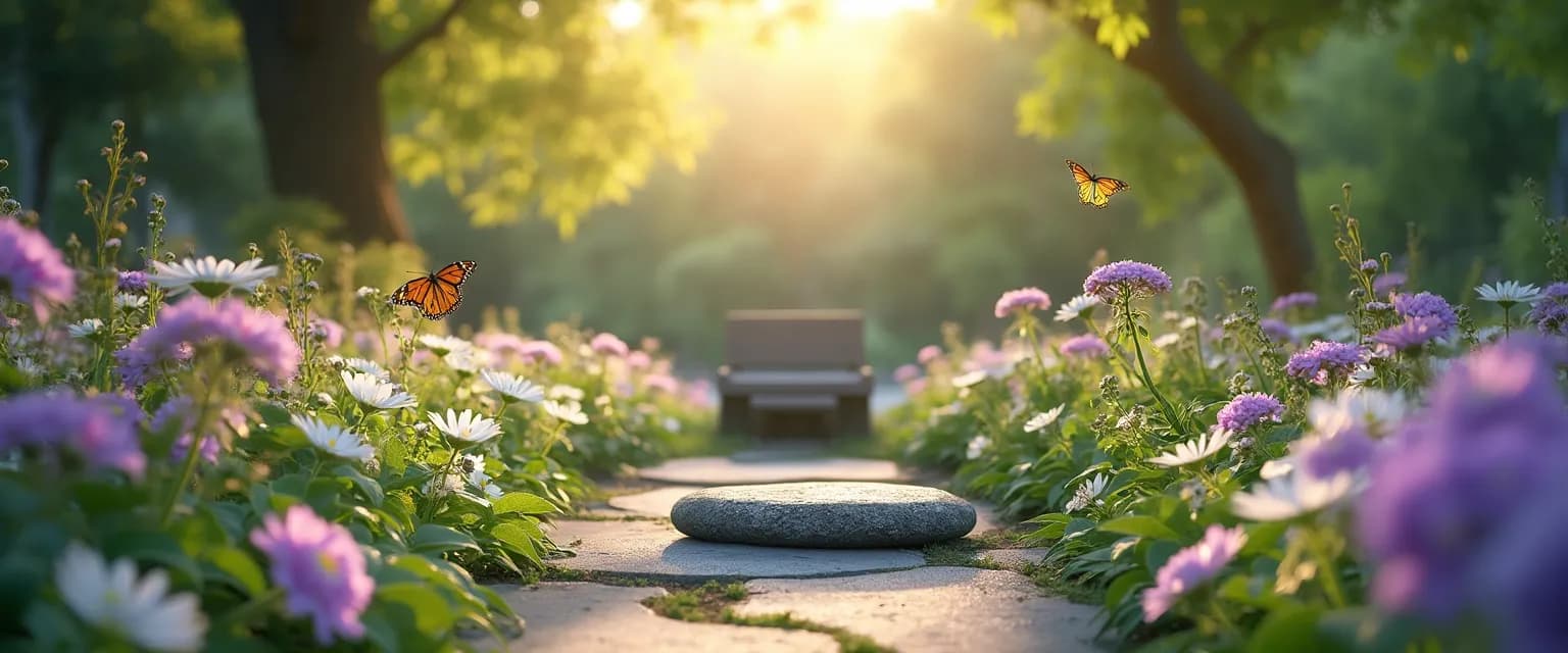 Remembrance garden kit as a thoughtful gift for someone who's lost a loved one