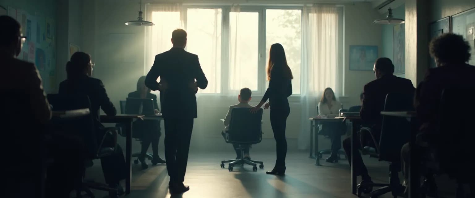 Manager supporting team through different types of grief in workplace setting