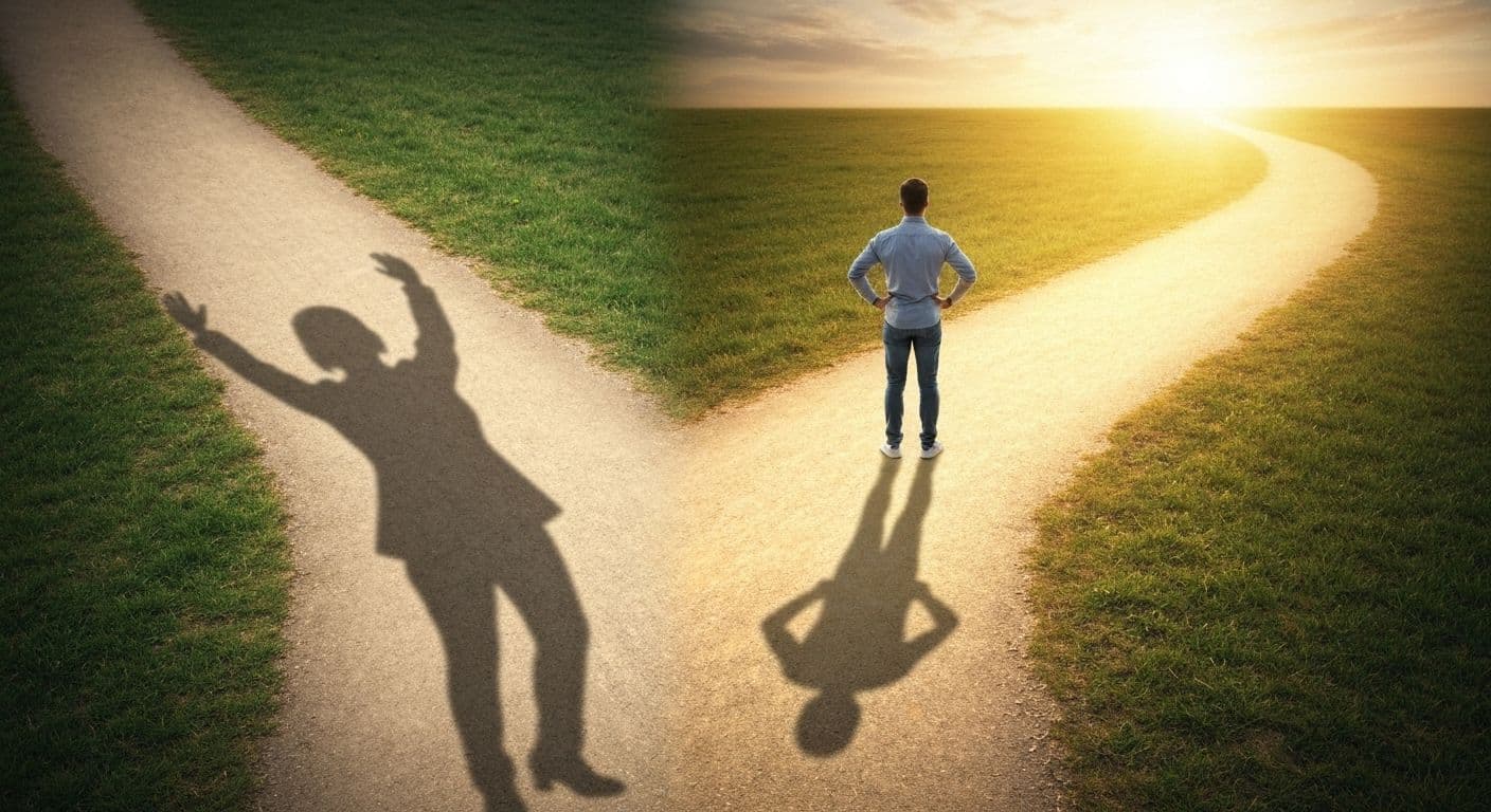 Person confidently dating and finding love again after heartbreak with healthy boundaries