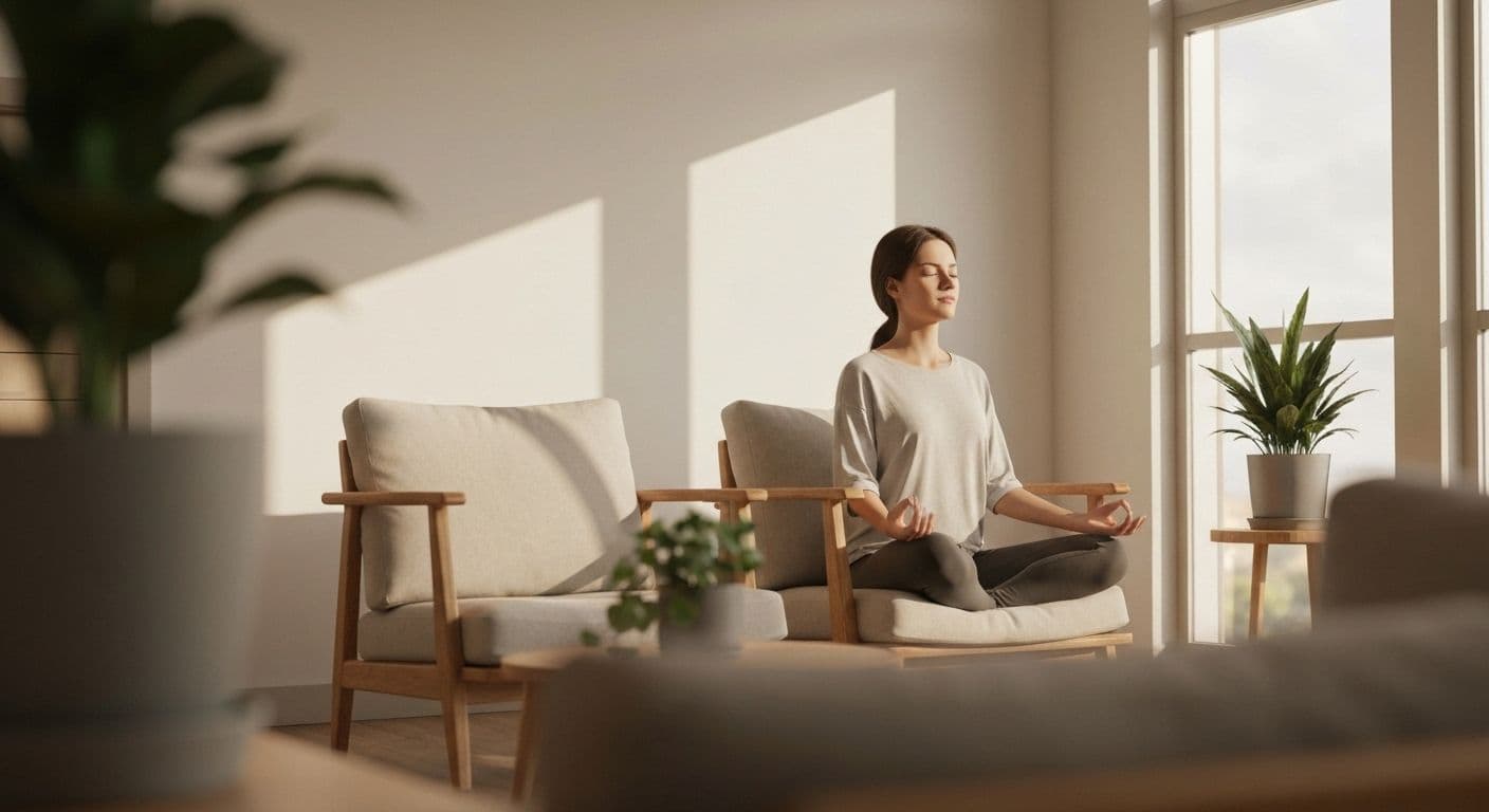 Person practicing strategic mental downtime to recharge their modern mind away from digital devices