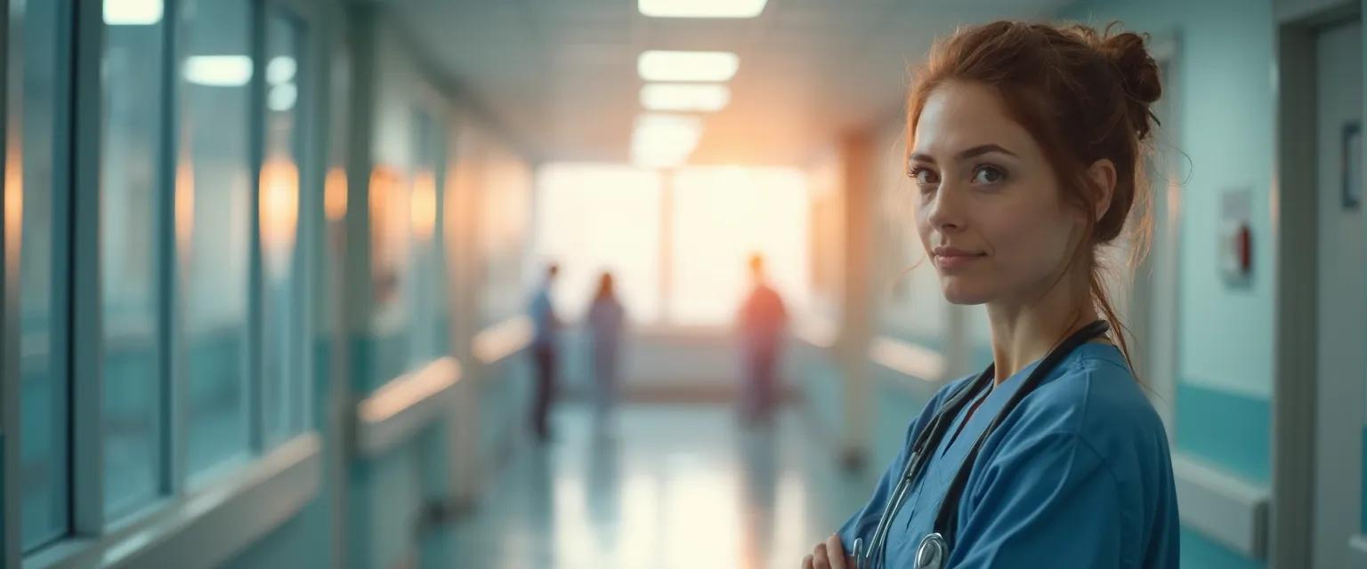 Healthcare professional demonstrating self-awareness while interacting with patient