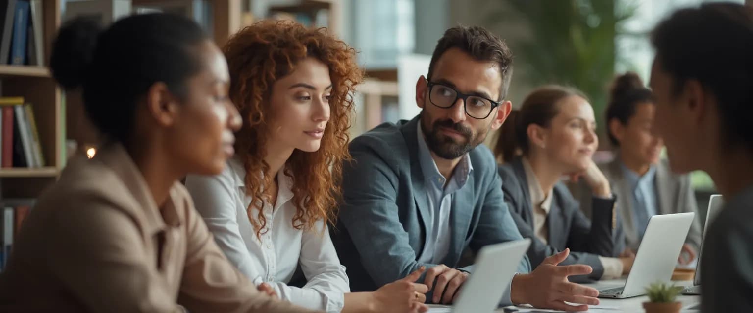 Diagram showing what emotional intelligence is and how it functions in workplace interactions