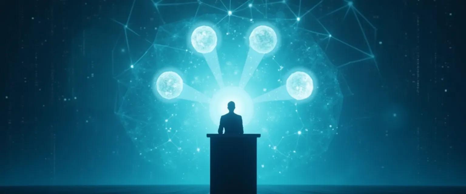 Woman watching TED talk on self-awareness while taking leadership notes