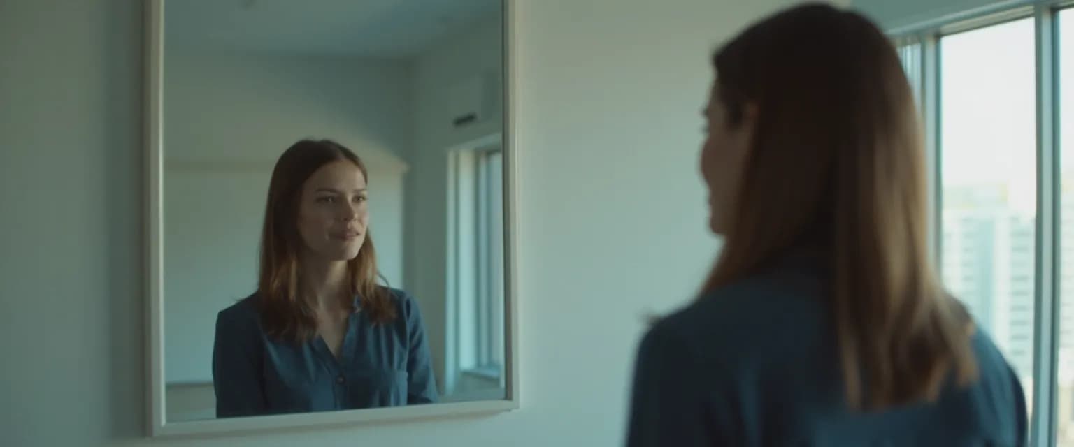 Professional using self-awareness practices at work for better decision-making