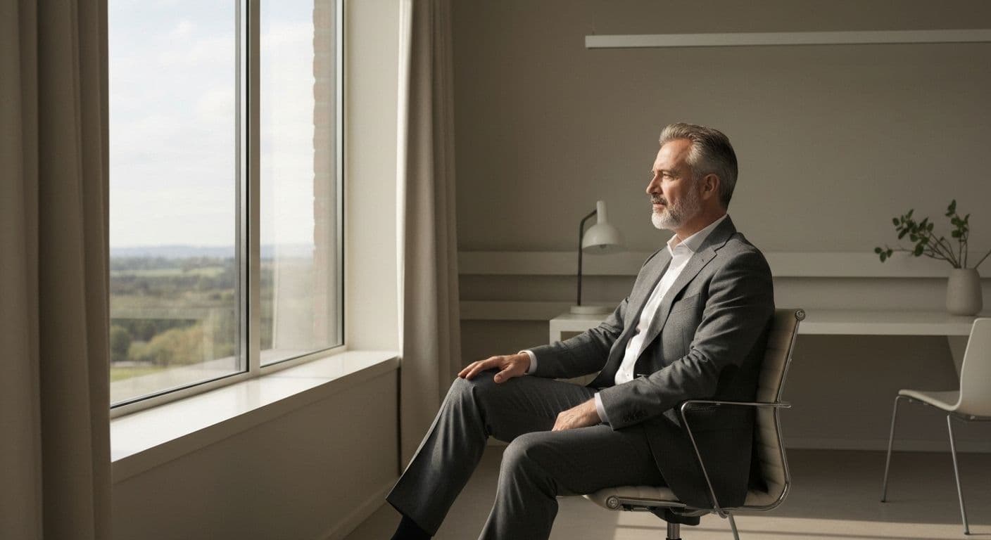 Quiet leader demonstrating self awareness authentic leadership through thoughtful observation and reflection