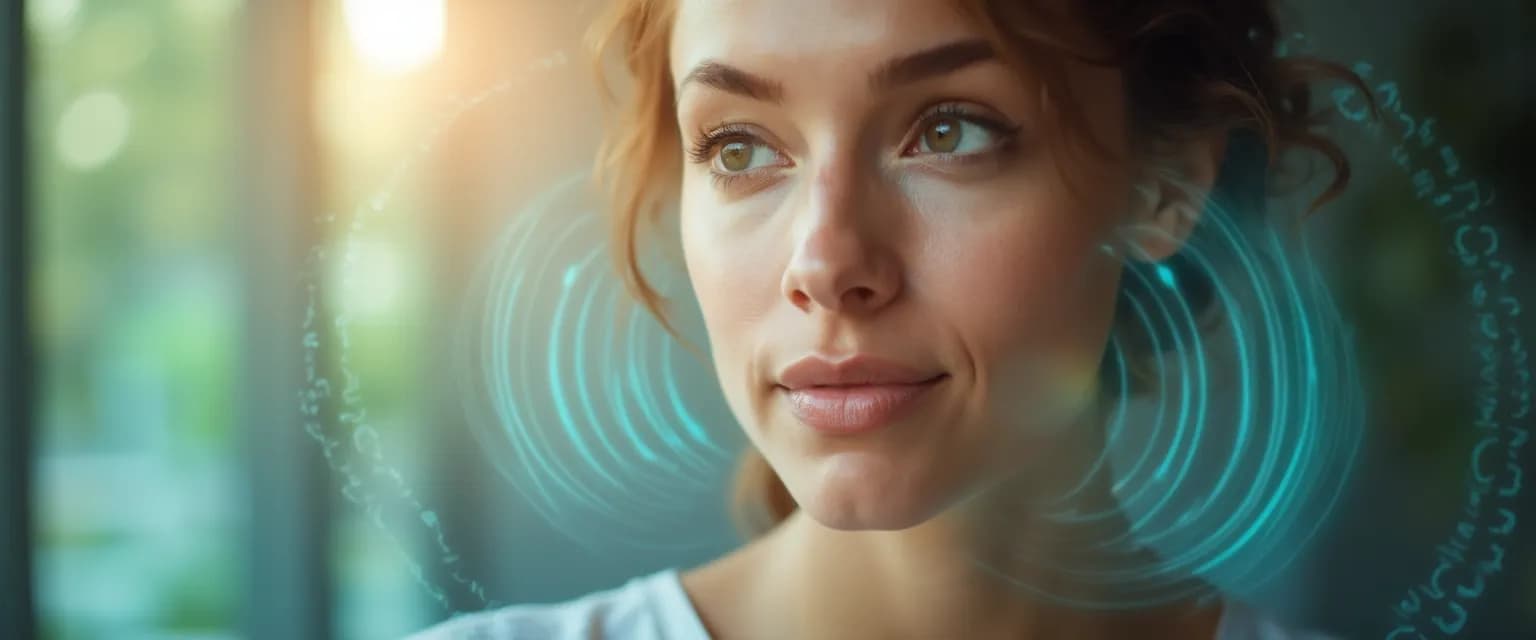 Person demonstrating skills needed to enhance emotional intelligence through active listening