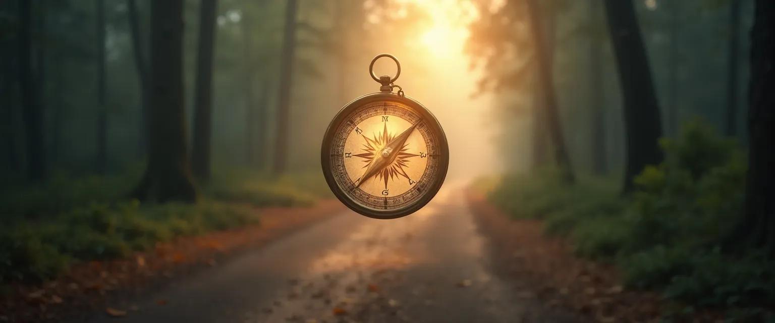 Person using the Inner Compass Method to develop internal self-awareness for better decision-making