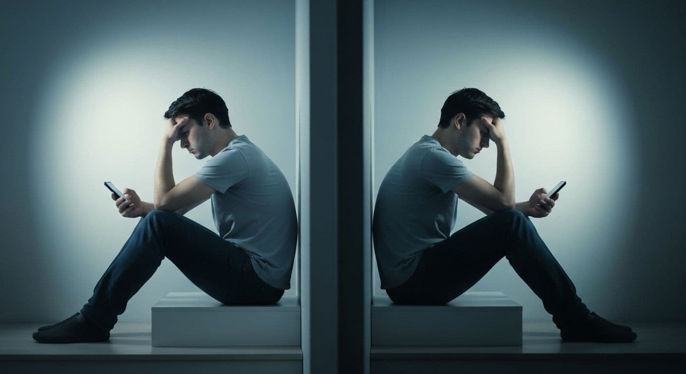 Person reflecting on their greatest heartbreak without comparing to others' experiences