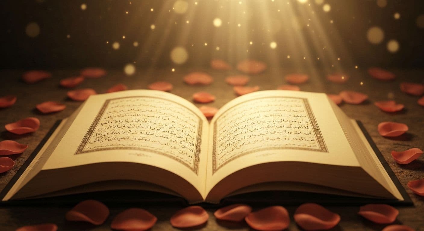 Person reading Rumi poetry for heartbreak healing and emotional transformation