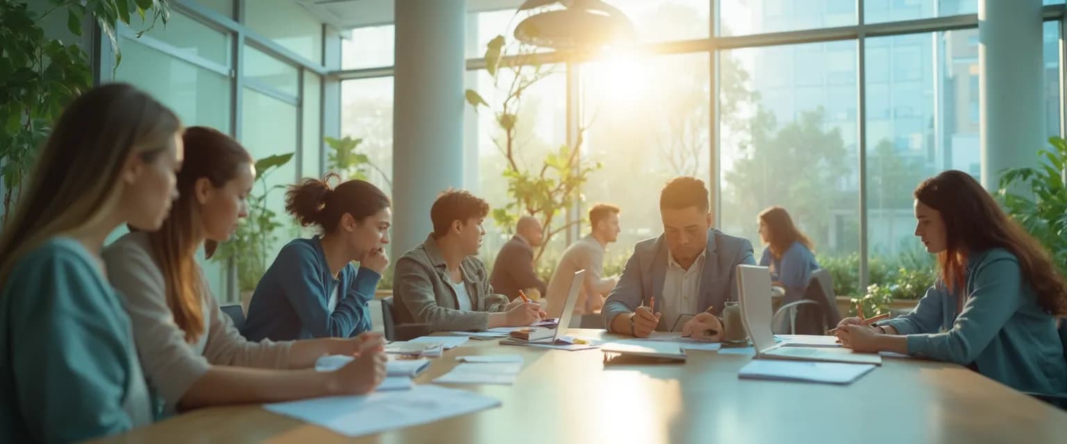 Student applying the 16 habits of mind while studying effectively