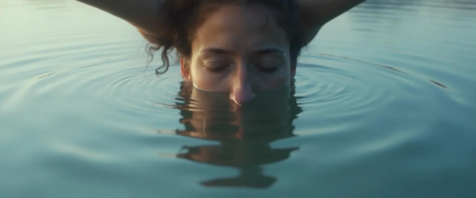 Person creating personalized self-awareness definitions for emotional growth