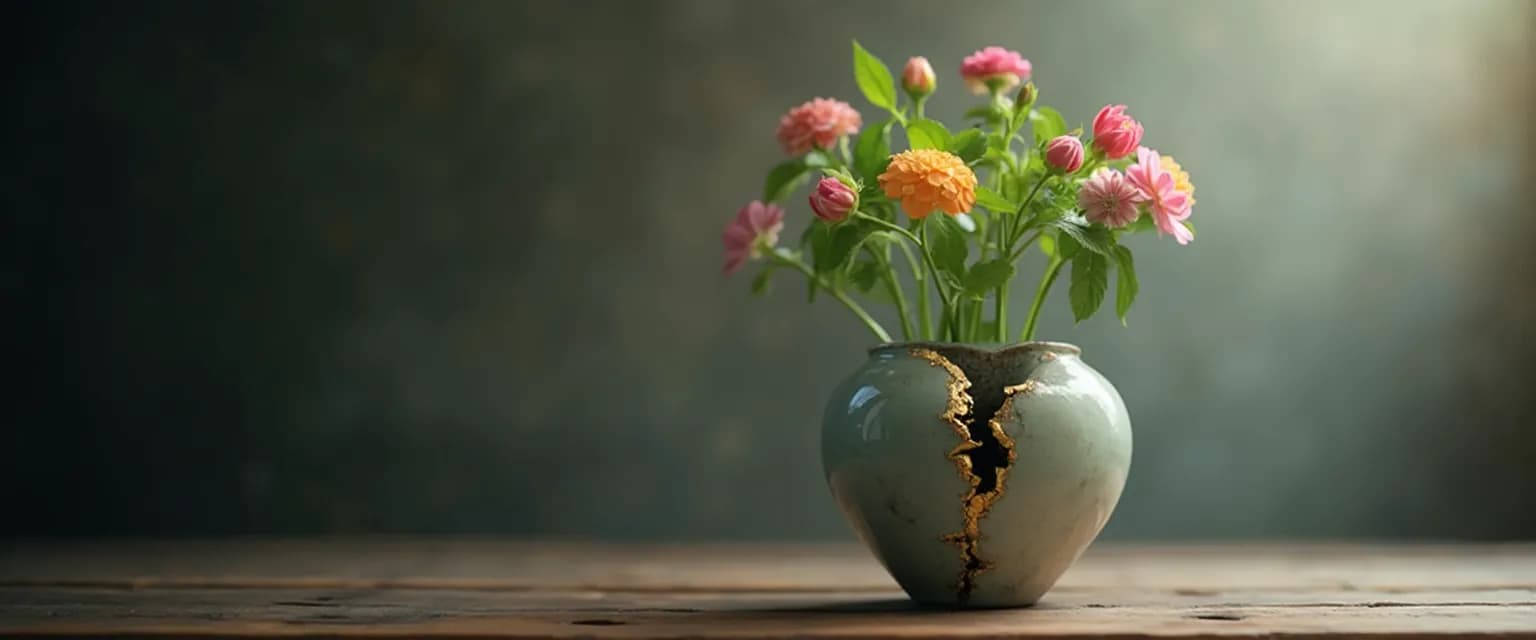 Person transforming their greatest heartbreak into personal growth and resilience