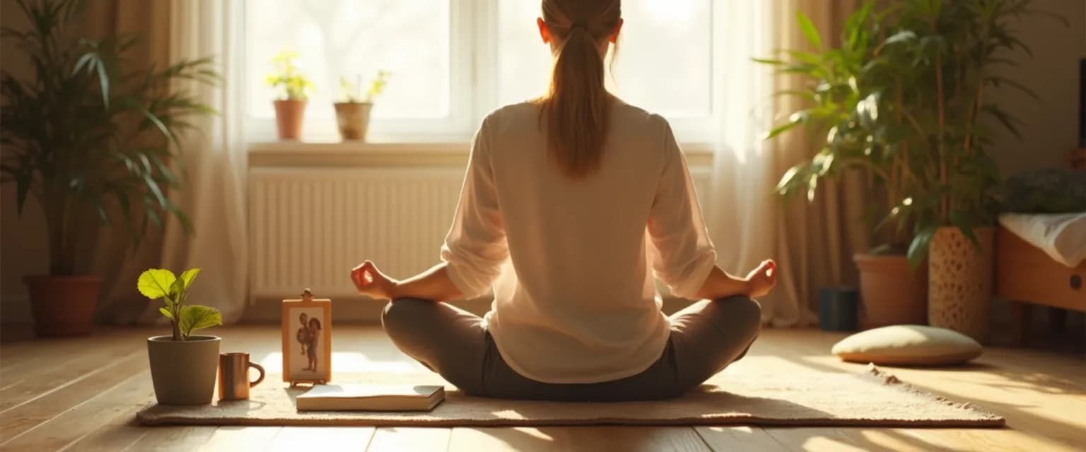 Family practicing daily compassion resilience exercises at home