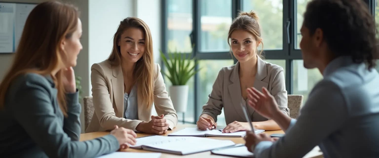 Person demonstrating positive non-verbal intelligence and communication signals during conversation