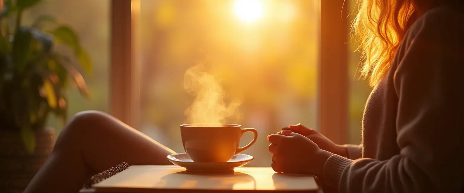 Person practicing daily rituals to test their personal happiness hypothesis