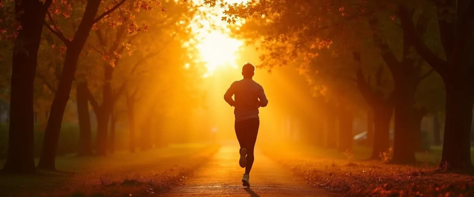 Woman jogging outdoors during heartbreak recovery, demonstrating the healing power of exercise